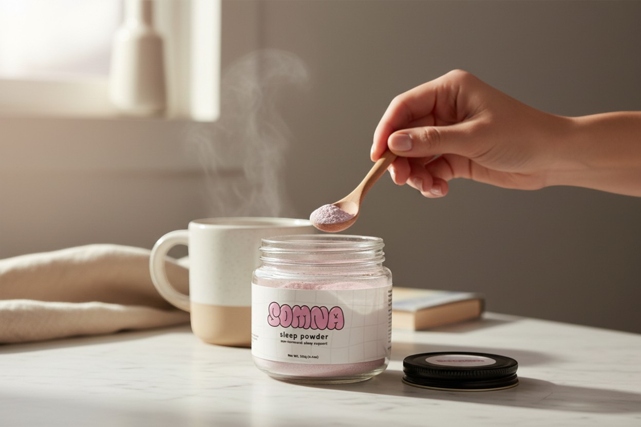 Sleep Mix Powder Somna Premium Sleep Powder